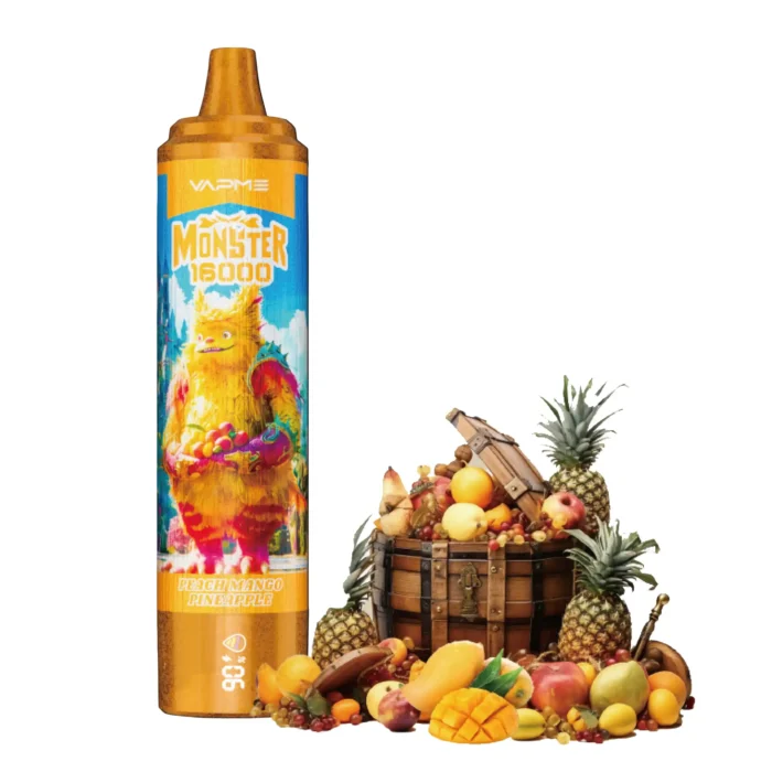 VAPME MONSTER 16000 Puffs Disposable Vape Long-Lasting Performance with 26mL E-Liquid