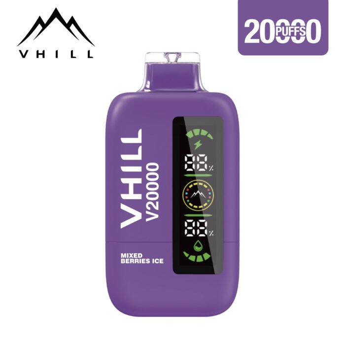 VHILL 20000 Puffs Disposable Vape Powerful Long-Lasting Performance with 22mL E-Liquid