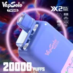 Vapsolo TWINS 20000 Puffs Disposable Vape Dual Flavor Power and Unmatched Vaping Experience