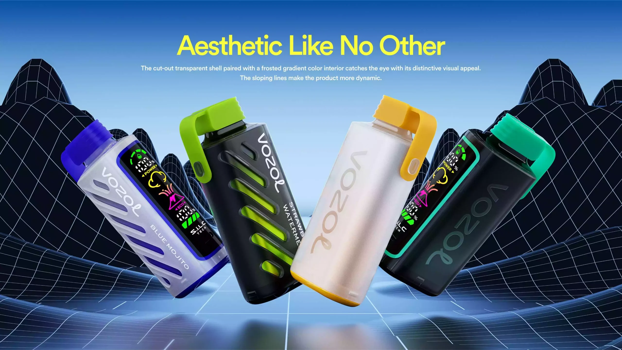 Vozol Gear Power 20000 Puffs Recharge Quickly with Type-C Charging for Minimal Downtime!