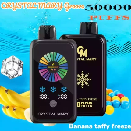 CRYSTAL MARY Groove 50000 PUFFS Smart Powerful Unmatched