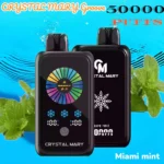 CRYSTAL MARY Groove 50000 PUFFS Smart Powerful Unmatched