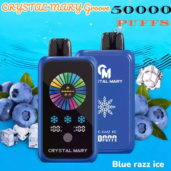 CRYSTAL MARY Groove 50000 PUFFS Smart Powerful Unmatched