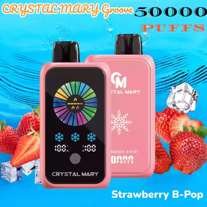 CRYSTAL MARY Groove 50000 PUFFS Smart Powerful Unmatched
