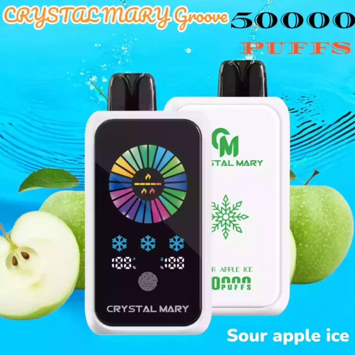 CRYSTAL MARY Groove 50000 PUFFS Smart Powerful Unmatched