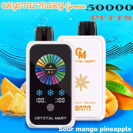 CRYSTAL MARY Groove 50000 PUFFS Smart Powerful Unmatched