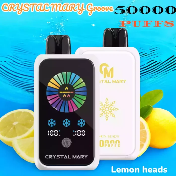 CRYSTAL MARY Groove 50000 PUFFS Smart Powerful Unmatched