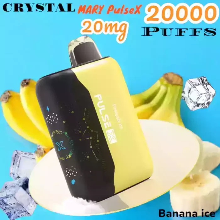 CRYSTAL MARY PulseX 20mg 20000 PUFFS Long-Lasting Smart Powerful