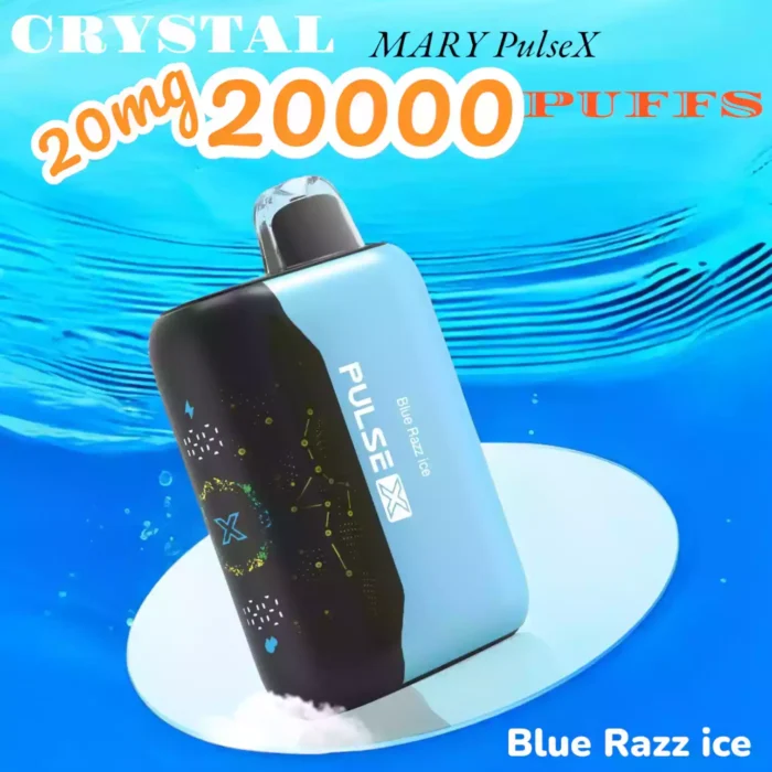 CRYSTAL MARY PulseX 20mg 20000 PUFFS Long-Lasting Smart Powerful
