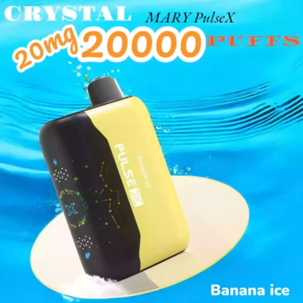 CRYSTAL MARY PulseX 20mg 20000 PUFFS Long-Lasting Smart Powerful