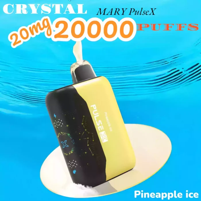 CRYSTAL MARY PulseX 20mg 20000 PUFFS Long-Lasting Smart Powerful