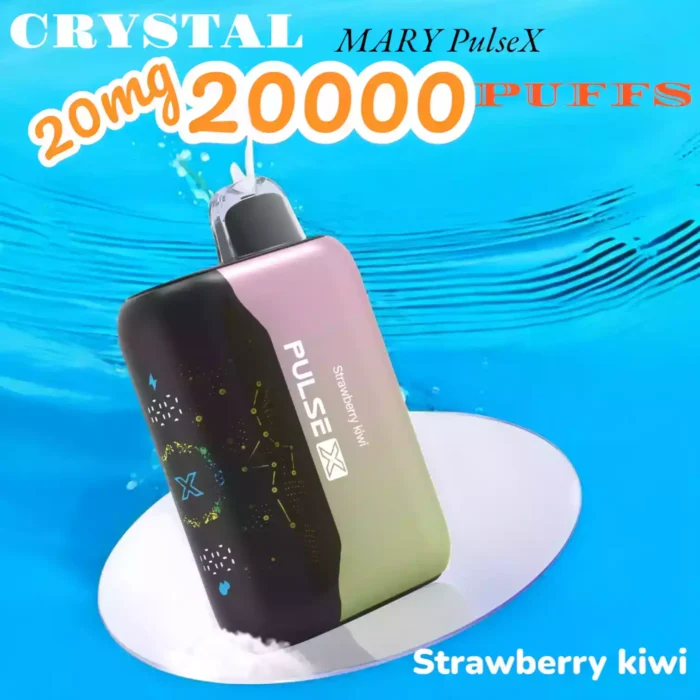 CRYSTAL MARY PulseX 20mg 20000 PUFFS Long-Lasting Smart Powerful