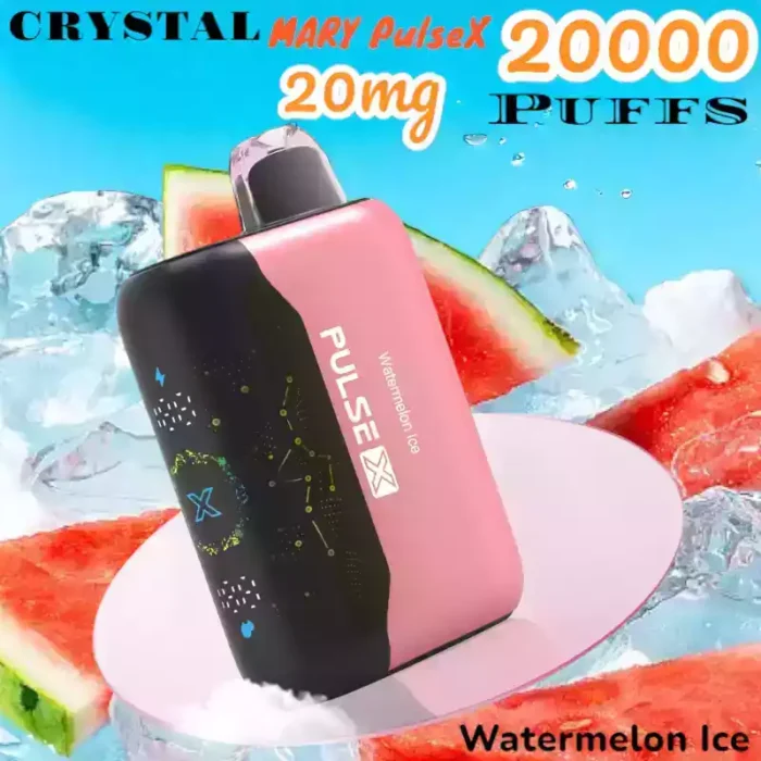 CRYSTAL MARY PulseX 20mg 20000 PUFFS Long-Lasting Smart Powerful