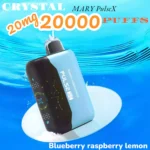CRYSTAL MARY PulseX 20mg 20000 PUFFS Long-Lasting Smart Powerful
