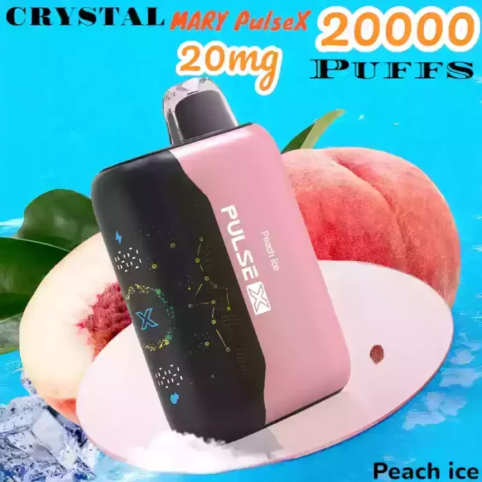 CRYSTAL MARY PulseX 20mg 20000 PUFFS Long-Lasting Smart Powerful