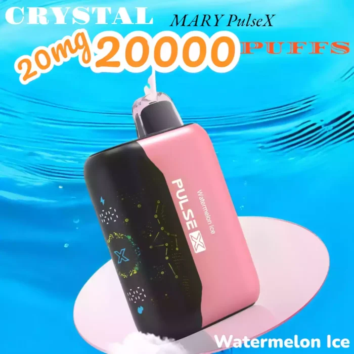 CRYSTAL MARY PulseX 20mg 20000 PUFFS Long-Lasting Smart Powerful