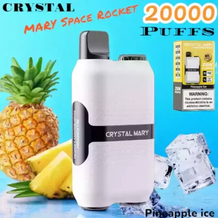 CRYSTAL MARY Space Rocket 20000 puffs Power Meets Flavor