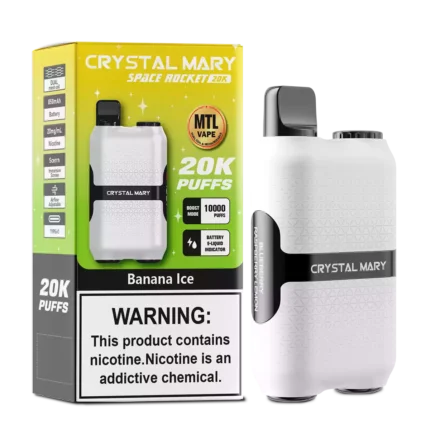 CRYSTAL MARY Space Rocket 20000 puffs Power Meets Flavor