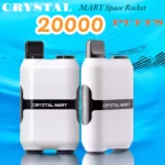 CRYSTAL MARY Space Rocket 20000 puffs Power Meets Flavor