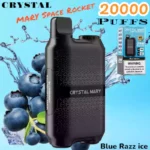 CRYSTAL MARY Space Rocket 20000 puffs Power Meets Flavor
