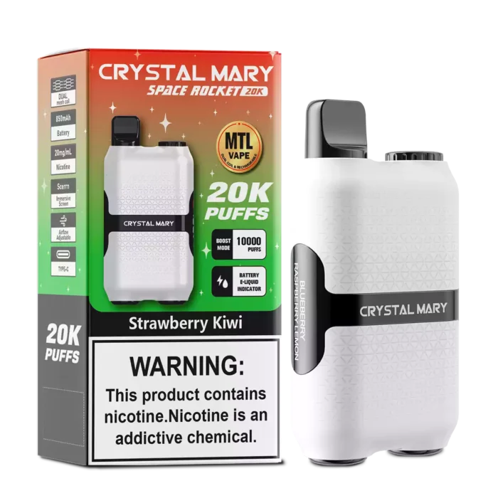 CRYSTAL MARY Space Rocket 20000 puffs Power Meets Flavor