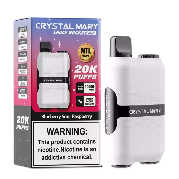 CRYSTAL MARY Space Rocket 20000 puffs Power Meets Flavor