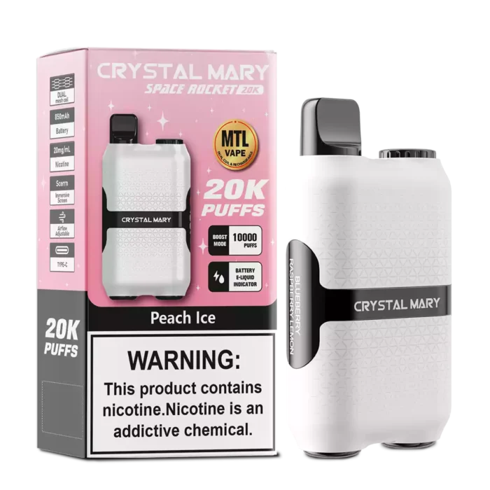 CRYSTAL MARY Space Rocket 20000 puffs Power Meets Flavor