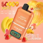 FIZZY Twins 50000 Puffs Dual-Flavor Mesh Coil Vape