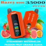 Hazey D200 35000 Puffs Dual Flavor ühekordselt kasutatav Vape