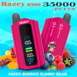 Hazey D200 35000 Puffs Dual Flavor ühekordselt kasutatav Vape