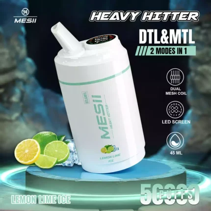 Mesii Shisha Heavy Hitter 50000 Puffs of Pure Shisha Power
