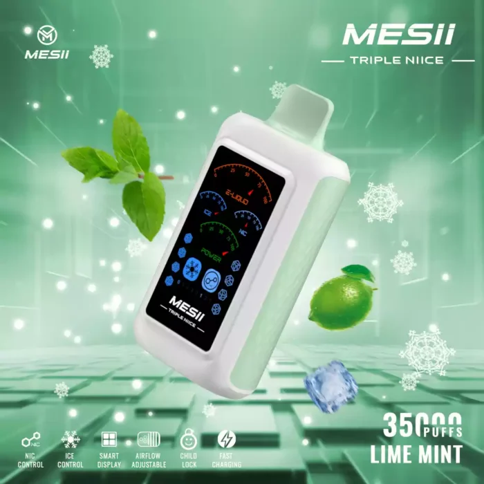 Mesii Triple NIICE 35000 Puffs Vape Adjustable ice & nicotine