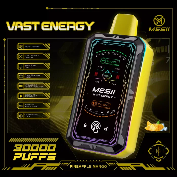 Mesii Vast Engergy 30000 Puffs Power Meets Flavor