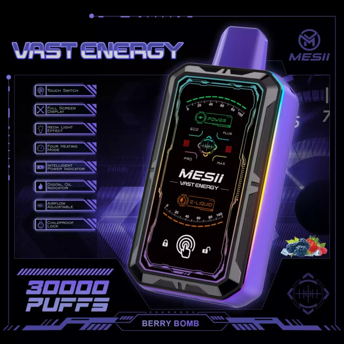 Mesii Vast Engergy 30000 Puffs Power Meets Flavor