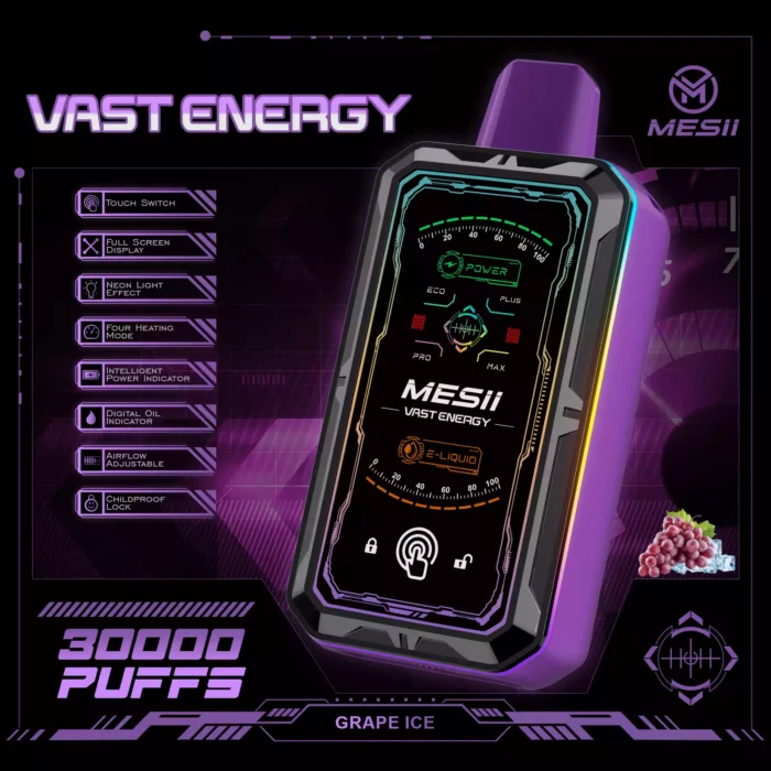 Mesii Vast Engergy 30000 Puffs Power Meets Flavor
