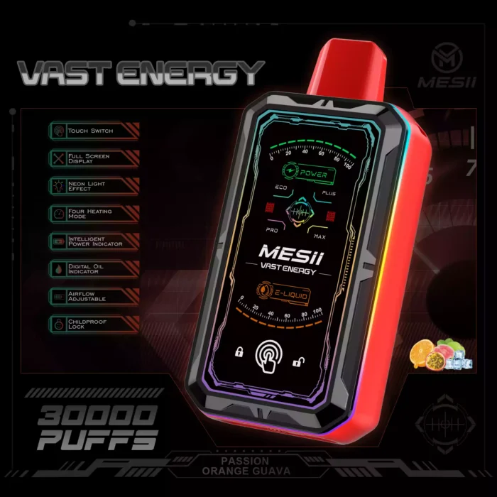 Mesii Vast Engergy 30000 Puffs Power Meets Flavor