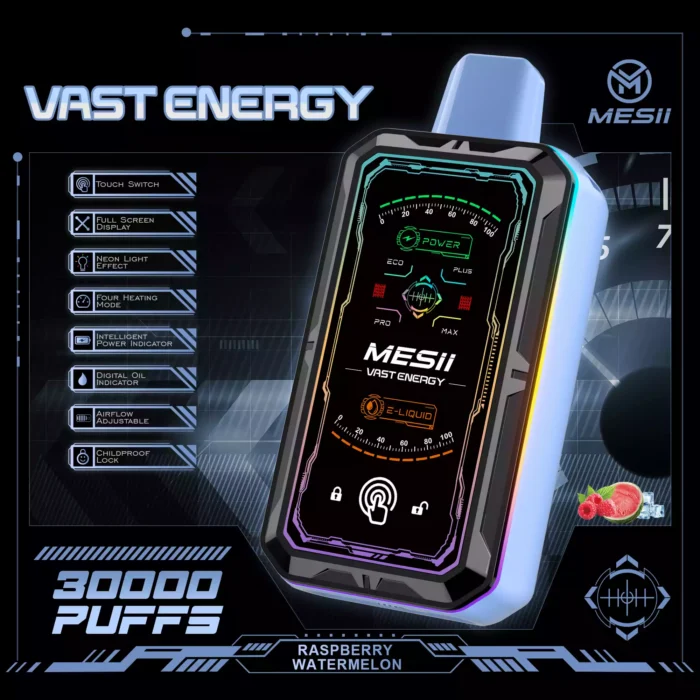 Mesii Vast Engergy 30000 Puffs Power Meets Flavor