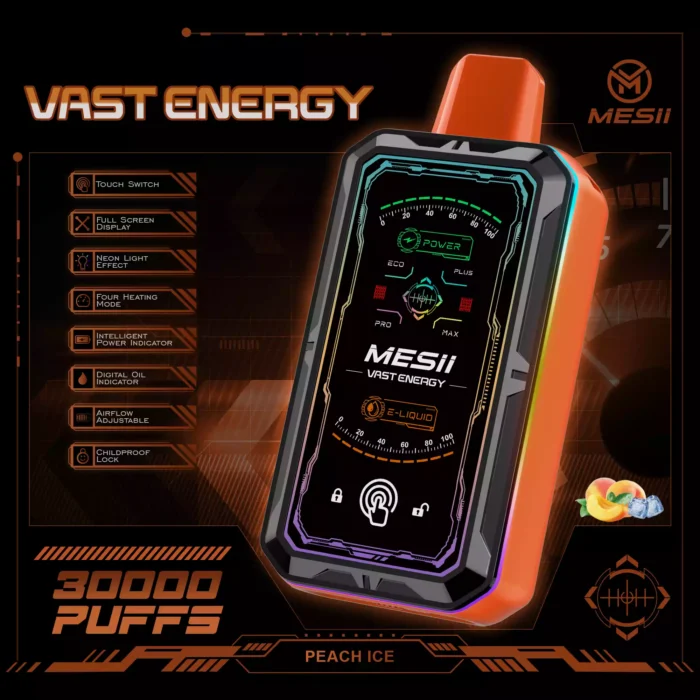Mesii Vast Engergy 30000 Puffs Power Meets Flavor