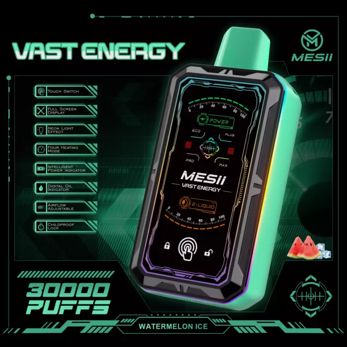 Mesii Vast Engergy 30000 Puffs Power Meets Flavor