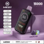 Mesii Visual Boxx 16000 Puffs Smart Display Big Flavor Long Life
