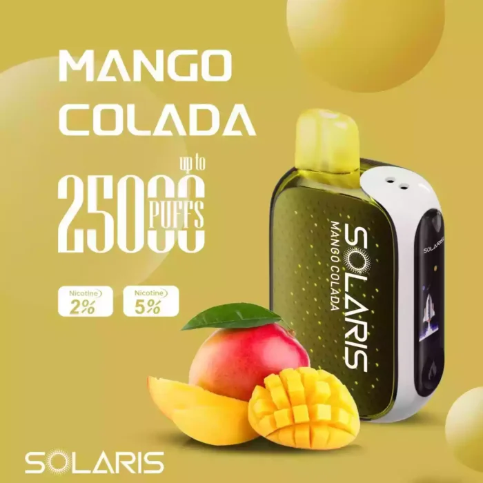 Solaris 25000 Puffs Disposable Vape 650mAh 18ml E-Liquid