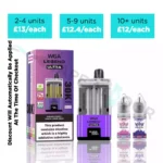 WGA 30000 Puffs Dual Flavor Disposable Vape