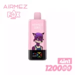 Airmez FOX4 IN1120000 Puffs Vape with 4 Flavours and USB-C Charging