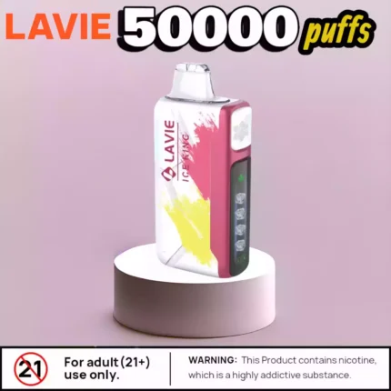LAVIE ICE KING 50000 PUFFS Disposable Vape Long-Lasting Power & Flavour