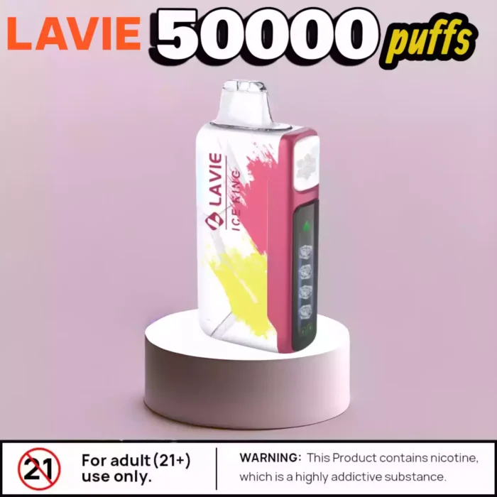 LAVIE ICE KING 50000 PUFFS Disposable Vape Long-Lasting Power & Flavour