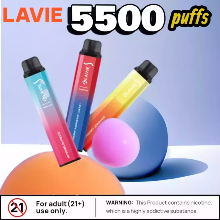 Lavie Ghost Pro 5500 Puffs Disposable Vape with 12 Flavours