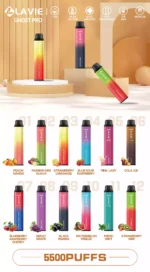 Lavie Ghost Pro 5500 Puffs Disposable Vape with 12 Flavours