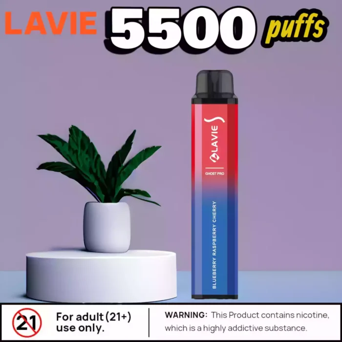 Lavie Ghost Pro 5500 Puffs Disposable Vape with 12 Flavours