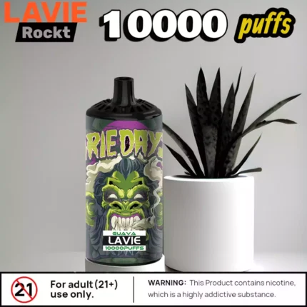 Lavie Rockt 10000 Puffs Disposable Vape Long-Lasting Rechargeable Vape