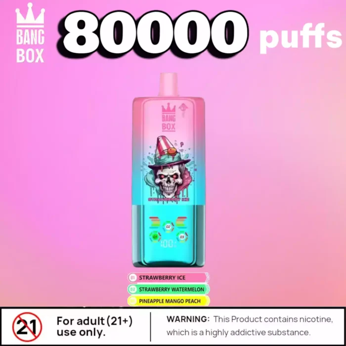 BANG BOX 80000 Puffs Disposable Vape Triple Flavour Power